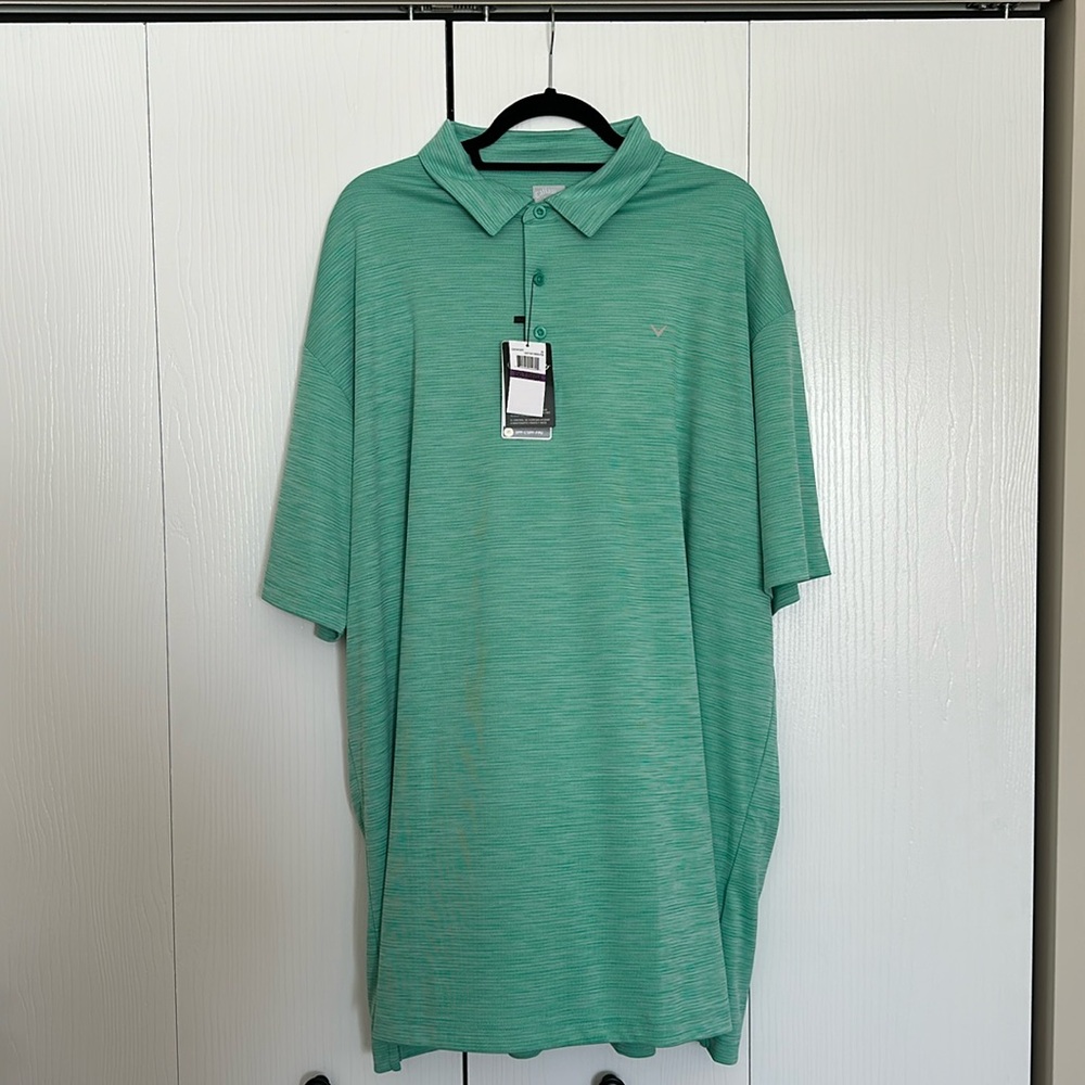 Big and Tall Callaway Opti-Dri Golf Polo